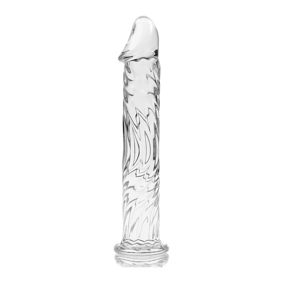 NEBULA SERIES BY IBIZA - MODELL 12 DILDO BOROSILIKATGLAS 17 X 3,5 CM ROSA